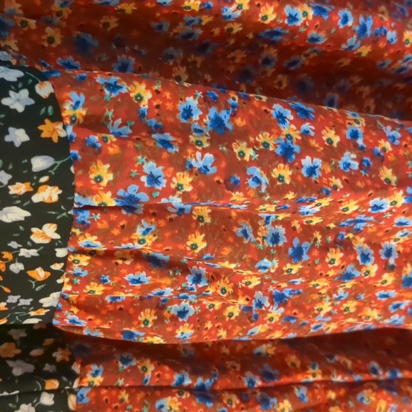 Shein Fit+ Multicolored Tiered Floral Maxi Dress - Picture 5 of 14